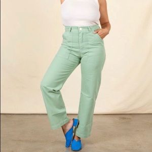 XL Petite Sage Green BBP pants 🌱